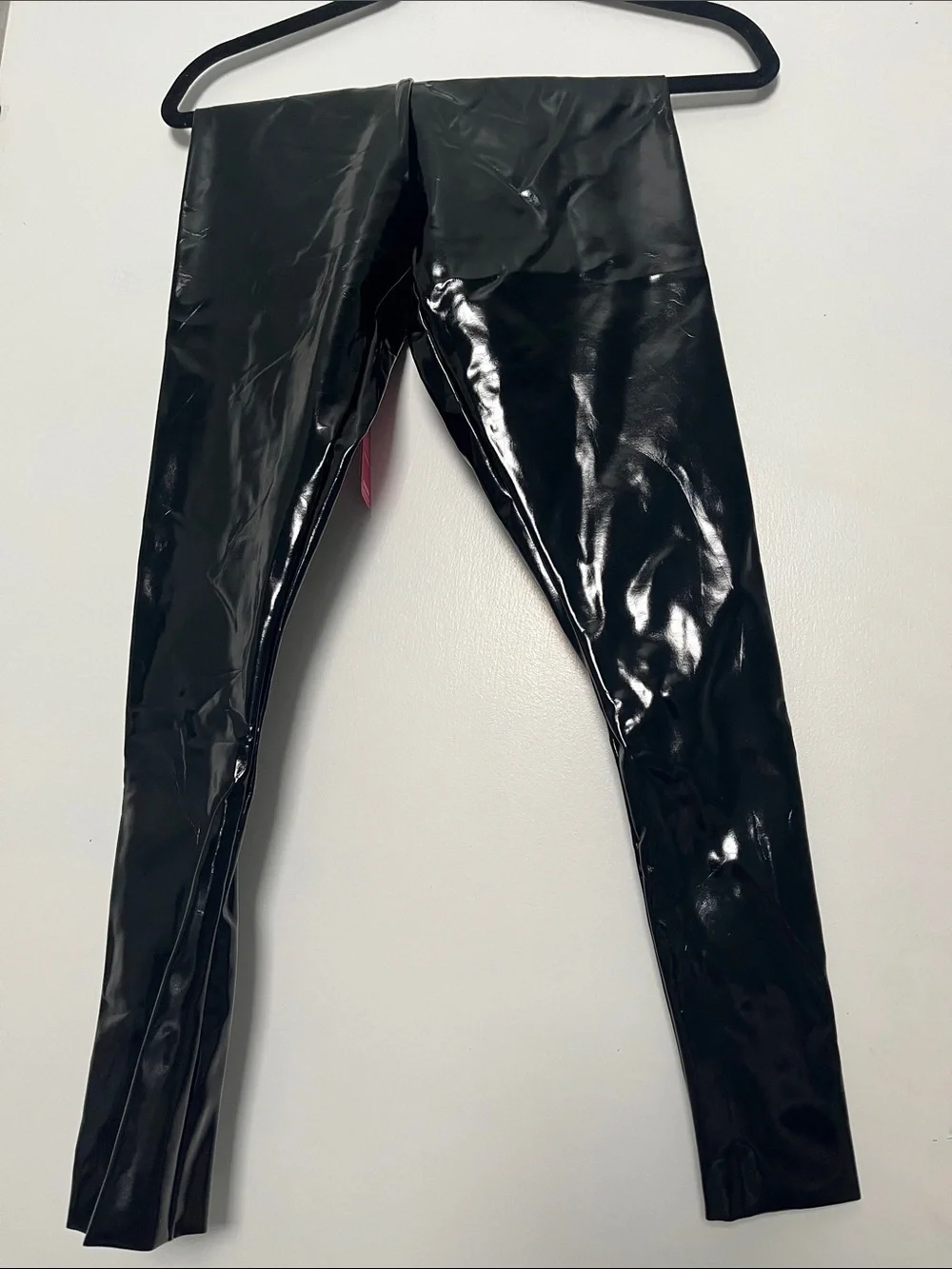 Commando Black High-Shine Faux Leather Leggings